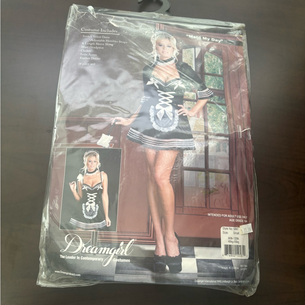Dreamgirl Classic Black and White Costume